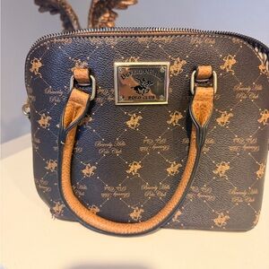 Beverly Hills Polo Club Brown Handbag